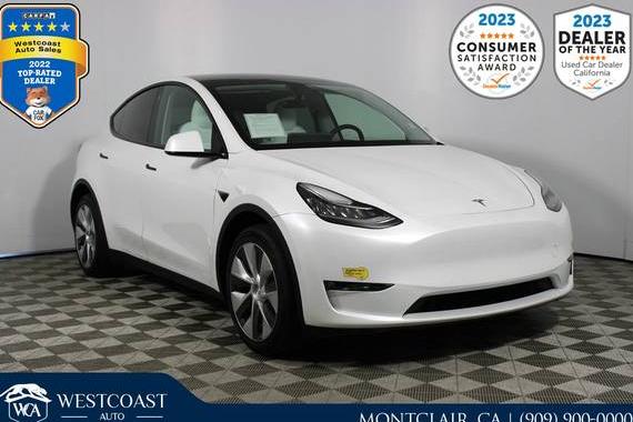 TESLA MODEL Y 2021 5YJYGDEE2MF279842 image